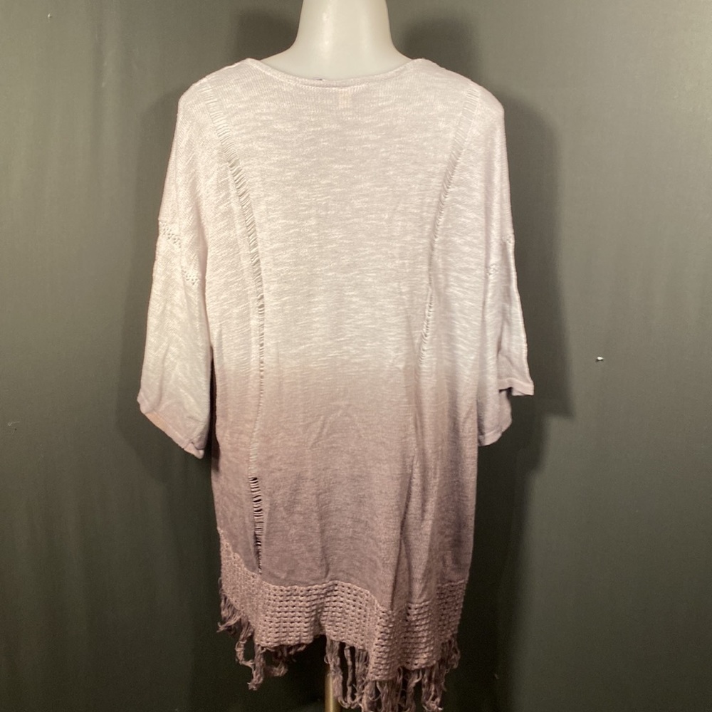 Alya ombré lightweight long cardigan/duster - Picture 4 of 5